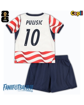 Statele Unite Christian Pulisic #10 Echipament de Fotbal Replică Mondial 2026 Copii Acasa (+ Șorturi)